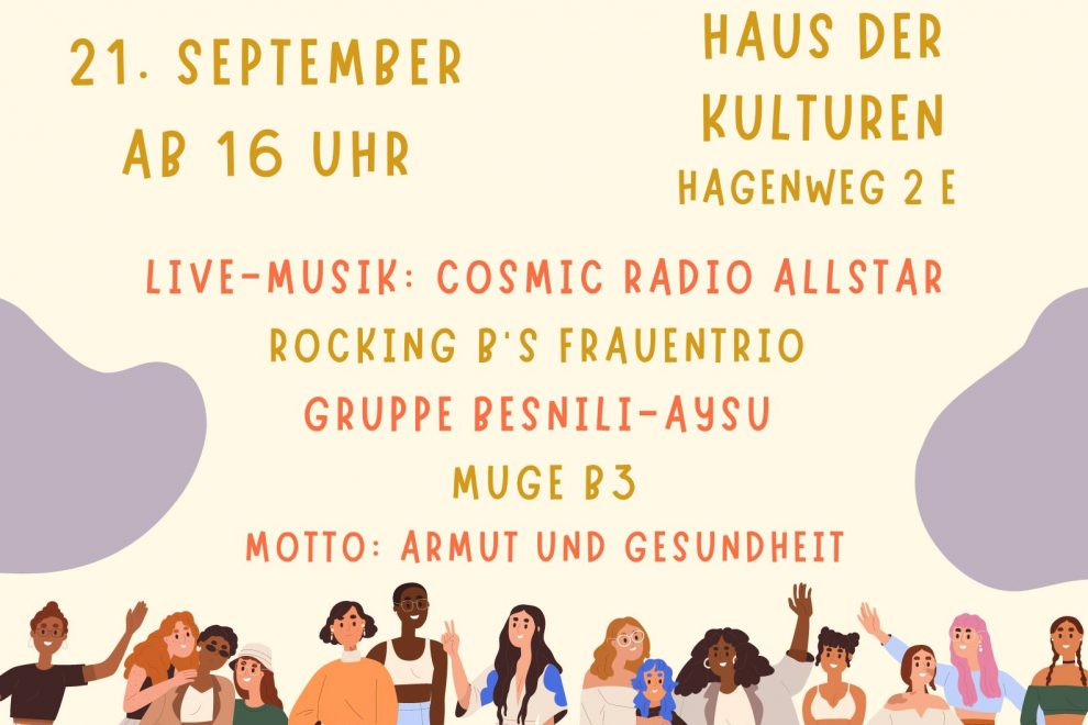 Poster mit Bands